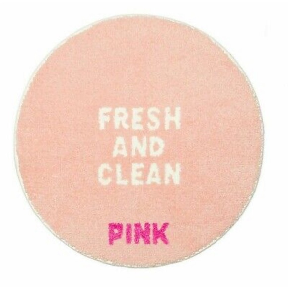 PINK Victoria's Secret Bath Nwt Victorias Secret Pink Bath Mat Rug